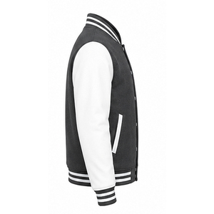 High Quality <b>Summer</b> <b>Men</b> Varsity <b>Jacket</b> Eco-Friendly 100 Canvas Breathable Waterproof Quick Dry V-neck Button Closure Long - Product Image 3