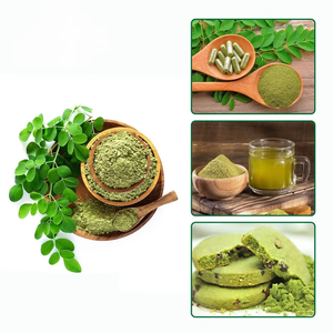 Polvo de Hoja de Moringa Oleifera 100% Puro y Natural, Rico en Antioxidantes y Vitaminas Inmunitarias, Superalimento Ideal para Té o Bebidas - Product Image 3