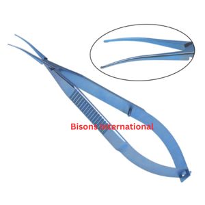 คีมจับเลนส์จักษุคุณภาพสูงสำหรับขายส่ง ยี่ห้อ BISONS ผลิตจากไทเทเนียม สำหรับการผ่าตัดจุลศัลยกรรมตา ได้รับการรับรองมาตรฐาน CE และ ISO - Product Image 3