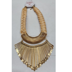 Collares de Cuentas de Resina Hechos a Mano de Moda, Diseños Únicos de Joyería India, Elegantes Collares Artesanales para Mujer - Product Image 3