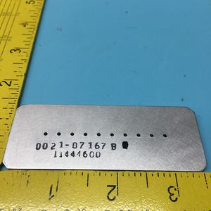 AMAT 0021-07167 PLATE, ORIFICE SEL OXIDE, 142067 - อุปกรณ์และชิ้นส่วนเซมิคอนดักเตอร์ระดับโลกที่เชื่อถือได้ - Product Image 3