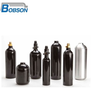Réservoir de bouteille de gaz en aluminium à haute pression léger de 257ml 4500 PSI pour la compression d'air et l'utilisation de recharge - Product Image 3