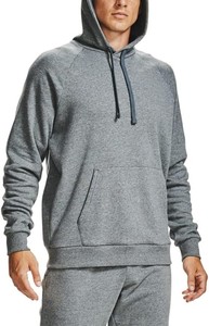 Sudadera con Capucha para Hombre, Sudadera Amarilla, Corte Regular, Felpa de Algodón, Sudadera Informal de Color Sólido con Bolsillo, Ropa de Otoño, ODM OEM - Product Image 4