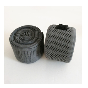 Bandages de boxe Muay Thai en nylon personnalisés, bandages de MMA avec sangle de fermeture à boucle et tailles sur mesure - Product Image 3