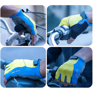 Gants de vélo de montagne respirants, antidérapants et amortissants pour le VTT, les sports de plein air et le cyclisme estival - Product Image 3