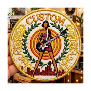 Écussons brodés avec logo, écussons brodés personnalisés, écussons à thermocoller ou à coudre, écussons avec design de logo - Product Image 1