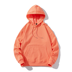 Solid <b>Pattern</b> Custom <b>Women's</b> Hoodie New Arrival Polyester Cotton Breathable Winter Casual Custom Design Logo Pullover Streetwear - Product Image 3