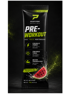Bebida Natural Pre-Entrenamiento en Polvo, Sobres Individuales, Paquetes en Barra, Opciones de Sabor a Frutas, Empaque Práctico - Product Image 2
