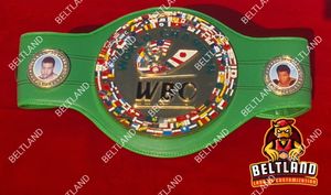 WBC World <b>Boxing</b> Championship Title Belt Adult Size in Zinc 8mm - Product Image 3