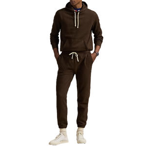 Premium 100% Cotton-Blend Fleece Autumn Front Logo Drawstring Hood Pullover <b>Hoodie</b> for Men <b>Women</b> Mid-Weight Casual OEM Service - Product Image 6