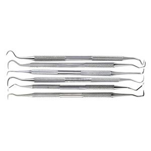 Kit de Higiene Dental con Espejo, Palillo y Raspador - Juego de Herramientas Dentales Profesionales Manuales de Acero Inoxidable con Certificación CE de Grip Surgical - Product Image 4