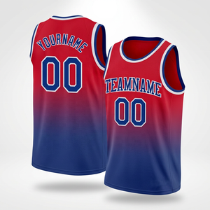 Maillot de basket sublimé personnalisé, noir et rouge, sans manches, coupe athlétique, uniforme de basket - Product Image 6