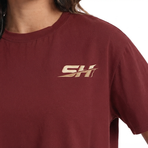 T-shirt court pour femme de qualité supérieure, logo personnalisé imprimé, très tendance, respirant, coupe ajustée, idéal pour l'été, prix bas. - Product Image 5