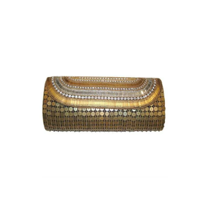 Luxury Evening <b>Clutch</b> Purse with Crystal Accents Glamorous Accessory for Women’s <b>Weddings</b> Party Use - Product Image 1