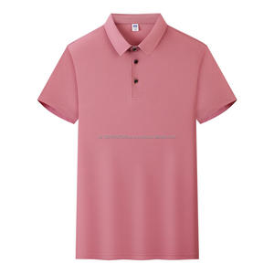 Polo classique en maille lavée avec col en Dupont Sorona, coupe ajustée, décontracté chic pour homme - Product Image 5