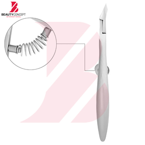 Stainless Steel Ultra Sharp Heavy Duty Easy To Use Anti <b>Slip</b> Durable Product Cuticle Nippers For Personal Beauty Care - Product Image 4