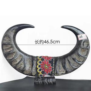 Premium Artisan-Crafted Buffalo Horn Wall Mount Polished Natural Craft for Nautical Cow Horn India Animal Theme Home Decor Decor - Product Image 4