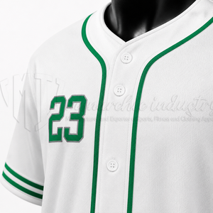 Camiseta de Béisbol Personalizada de Secado Rápido, Uniforme de Equipo con Botones al Frente, Camiseta de Béisbol al por Mayor, Fabricante de Ropa Deportiva OEM ODM - Product Image 6