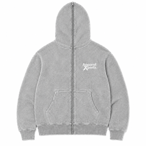 Sudadera con capucha personalizada vintage con lavado ácido, de algodón grueso y forro polar, estilo oversize, para hombre y mujer - Product Image 5