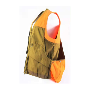 Chaleco de Trabajo de Alta Visibilidad para Hombre, Poliéster, Naranja y Verde, Uniforme de Seguridad Reflectante, ANSI Clase 1 - Product Image 4