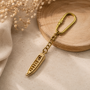 SHUBHAM Handmade Solid Brass Boat Keychain Vintage Mini Canoe <b>Key</b> <b>Ring</b> Decorative <b>Bag</b> Charm Gift - Product Image 2