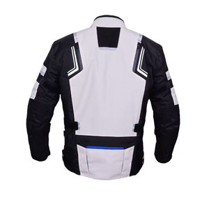 เสื้อแจ็คเก็ตมอเตอร์ไซค์วิบากสำหรับผู้ชาย ผ้าคอร์ดูร่า สำหรับขี่มอเตอร์ไซค์ ระบายอากาศได้ดี คุณภาพสูง สำหรับนักแข่งรถ - Product Image 4