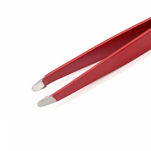 High Quality Eyebrow Tweezer Steel Slant Tip Tweezer For Precise Hair <b>Removal</b> Eyebrow Grooming <b>Tool</b> For Women And Men - Product Image 5