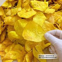 Approvisionnement direct d'usine du Vietnam – Chips de patate douce jaunes croustillantes – Fournisseur en gros