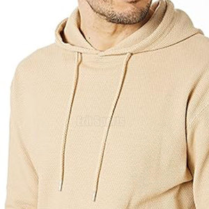Ensemble de survêtement décontracté d'hiver pour hommes : sweat à capuche et short, design personnalisé, couleur unie, respirant et léger - Product Image 4