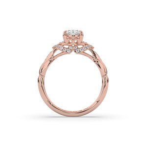 1.22Ct Lab Grown Diamond Unique Style Light Weight Ring - Product Image 5