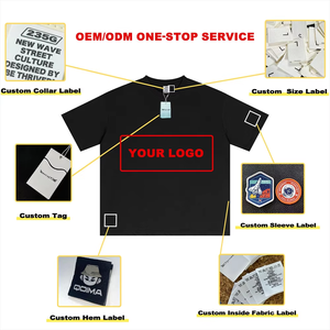 เสื้อยืดฟอกสีสไตล์วินเทจ หนัก 260 กรัม ผ้าฝ้ายสำหรับผู้ชาย เสื้อยืดผู้ชายสไตล์ดิสเทรส - Product Image 5
