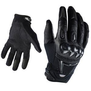 Guantes de Motocross ATHLIDO de Cuero con Pantalla Táctil, Dedos Completos, Tejido de Poliéster Transpirable, Antideslizantes, Unisex, para Invierno y Carreras - Product Image 5