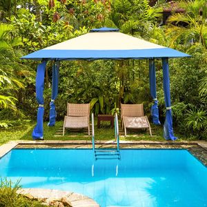Tente de jardin pliable 13 x 13 pieds avec sac de transport pour patio et jardin - Product Image 3