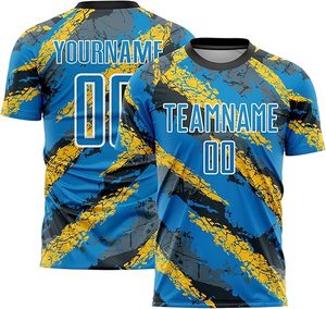 Vêtements de football personnalisés unisexes de haute qualité |   Tenues de football d'origine d'usine |   Nouveaux designs de shorts imprimés respirants pour club - Product Image 2