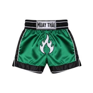 Shorts de boxe unisexes personnalisés, coutures durables de haute qualité, respirants, MMA, gym, kickboxing, 100% polyester, 220g - Product Image 4