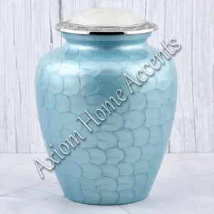 Urna Funeraria Contemporánea Estilo Jarrón de 200 Pulgadas Cúbicas para Homenajear a Seres Queridos, Obra de Arte Elegante, Diseño Americano - Product Image 3