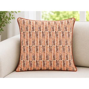Luxury 100% Linen Printed Pillow <b>Cover</b> | Elegant Decorative <b>Cushion</b> <b>Cover</b> for Modern Interiors Pillow <b>Cover</b> for Modern Home - Product Image 4