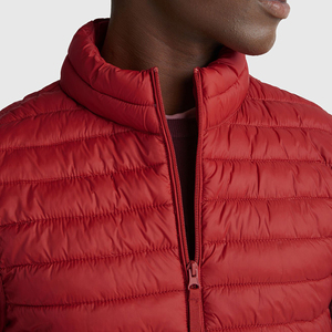 Custom Logo <b>Men's</b> Winter Golf Puffer Vest Windproof Red Sleeveless Down <b>Jacket</b> Zipper Pocket <b>Warm</b> Outdoor Sports Vest - Product Image 6