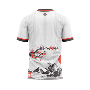 เสื้อกีฬา MADE4MATCH OEM ออกแบบเองได้ พิมพ์ลายแบบ Sublimation สำหรับผู้ชาย แขนสั้น แห้งเร็ว ระบายเหงื่อได้ดี ผ้าโพลีเอสเตอร์ 100% - Product Image 2