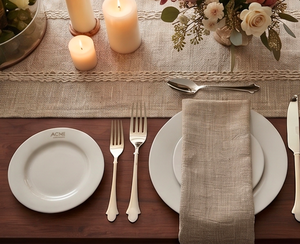 Matte Gold Royale Fleur Cutlery Set Stainless Steel Gold PVD With <b>Royal</b> Fleur Handles For Wedding Hotels Parties And <b>Catering</b> - Product Image 3