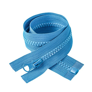 Doble Apertura 5 #   Cremallera de resina con cabezal automático de color para abrigos de niños - Product Image 1