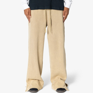 OEM Custom Manufacturer Cotton Baggy <b>Jogger</b> Puff Printing Track Pants Men Streetwear French Terry <b>Cuffed</b> Sweatpants - Product Image 1