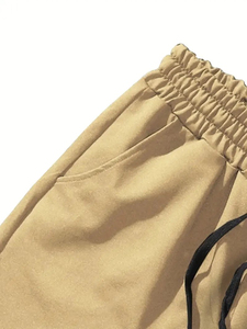 Pantalones Cortos de Moda para Hombre, Color Sólido, 100% Poliéster, Cintura Baja, Elásticos, Casuales, Transpirables, de Secado Rápido, Ecológicos - Product Image 4