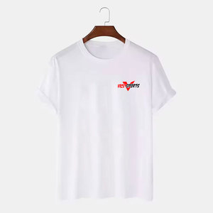 T-shirt en coton pour homme, coupe décontractée, confortable, style simple, léger, pour un usage quotidien - Product Image 1