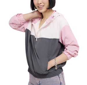 Chaquetas Cortavientos para Mujer, Personalizadas con Logotipo, de Primera Calidad, Transpirables, con Capucha y Bolsillos, Talla Grande, OEM 2025 - Product Image 3