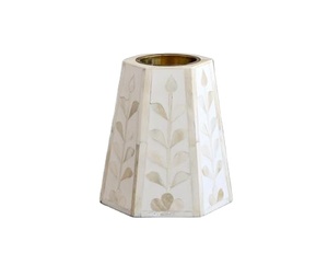 Quemador Bakhoor con incrustaciones de madreperla, quemador de incienso de madera hecho a mano para fragancia Árabe para el hogar y decoración de Ramadán - Product Image 2