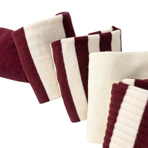 Red Sox Women's Striped Embroidered Mid Tube Women's Socks Pilates Sports Non <b>Slip</b> Yoga Socks - Product Image 5