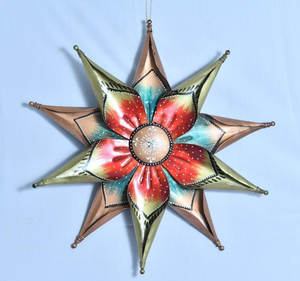Arte Floral para Decoración del Hogar, Decoración de Pared Hecha a Mano, Escultura Metálica Botánica Moderna para Colgar en la Pared, para Sala de Estar, Dormitorio u Oficina - Product Image 2