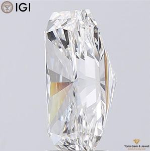 4,50 quilates CVD Lab Grown Radiant Cut DIAMOND E Color VS1 Claridad 11,73 MM con certificado IGI para joyería personalizada - Product Image 5