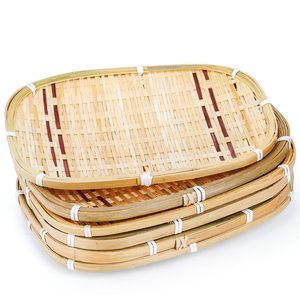 Bandeja de Bambú, Superficie Lisa, Construcción Duradera, Ideal para Servir Comidas y Exhibir Productos, Mejora la Apariencia - Product Image 5